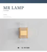 Lámpara De Pared De Acrílico Y Aluminio Con Luz Cálida Estilo Nórdico Moderno Decoración Sencilla Para Sala De Estar Comedor Dormitorio - details 6
