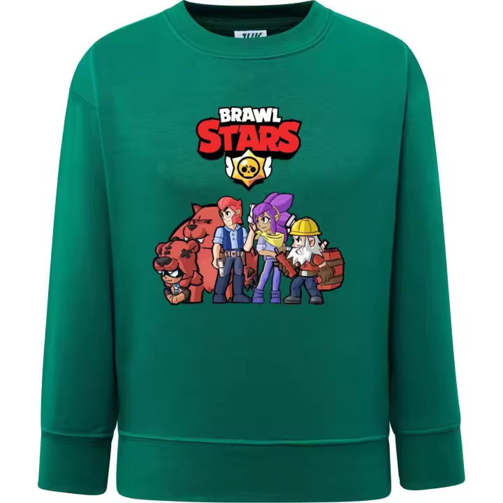 Sudadera de niño sin capucha - Brawl Stars - Marca JHK - Algodón /Poliéster - Cuello Redondo - 1