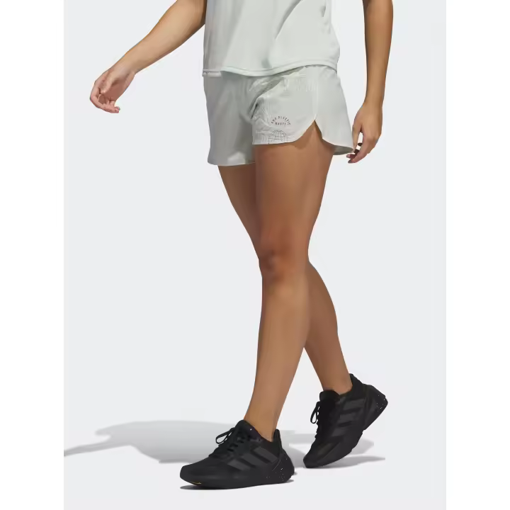Shorts Adidas para mujer -  Pantalones cortos Adidas de entrenamiento para mujer de color verde - 1
