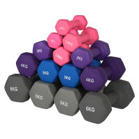 Pesas y Mancuernas Antideslizantes de 1KG/1.5KG/2KG/3KG (2 unidades) - Suaves al Tacto para Hombres y Mujeres, Diseño Ergonómico, Anti-Rodadura, Gimnasio en Casa, Fitness - details 2
