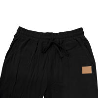 Pantalones rectos con cordones de algodón y lino para hombre, de estilo playero, finos y con cordón, para el tiempo libre, para las cuatro estaciones. - details 17