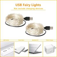 Luces LED De Hada USB 5V Impermeables Para Decoración De Navidad Interior Y Exterior Árbol De Navidad Dormitorio Boda Cumpleaños Camping Fiesta - details 0