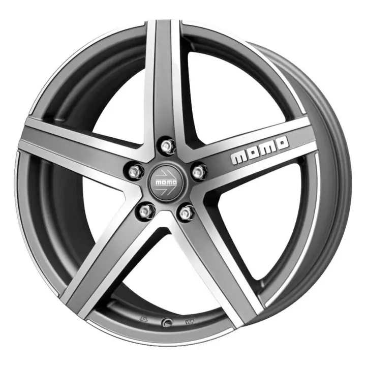 LLANTA MOMO HYPERSTAR EVO 6,0X15 ET40 4X114 ANTRACITA MATE 72,3 VIA - 1