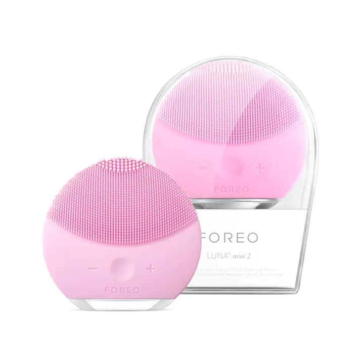 FOREO LUNA™ mini 2 Cepillo limpiador facial | Accesorio de viaje | Masajeador facial eléctrico | Skin care para todo tipo de pieles | Limpiador facial eléctrico de silicona - 1