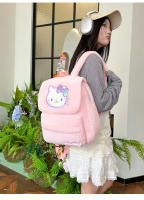 Nueva Mochila De Peluche Disney Japón Azul Con Stitch Divertido Gran Capacidad Estudiante Para Niños Bag De Jardín De Infancia Regalo Para Niños - details 17