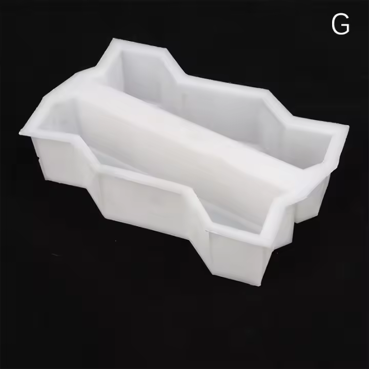 Molde De Plástico Para Camino DIY Molde De Calzada Para Jardín Forma De Agujero Medio Para Hacer Caminos Con Hormigón - 1