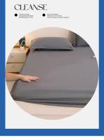 Protector De Sábanas Impermeable Y Seguro Funda Para Colchón Transpirable Y Cómoda De Color Sólido Lavable En Máquina Para Adultos - details 7