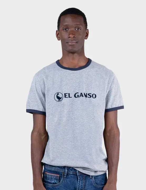 El ganso camiseta gris para hombre - 1
