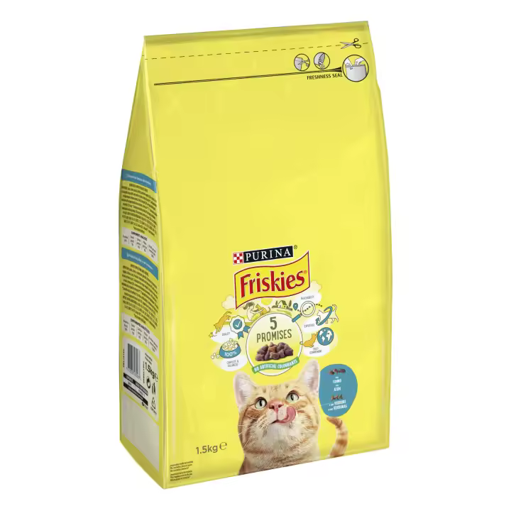 FRISKIES Cat ADULT Atun&Verd 1.5kg - 1