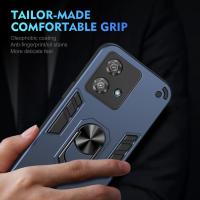 Funda De Armadura Antigolpes Para Moto Edge 50 pro 40 NEO 30 FUSION G 5G 2024 G PLAY G POWER 4G 5G 2024 2023 2022 Con Soporte Magnético Y Anillo - details 2