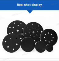 SEAMETAL 2pcs Almohadillas De Interface Para Lijado De Discos Y Pulido De 5 Pulgadas 8 Agujeros 6 Pulgadas 15 Agujeros Esponja Suave Con Correa Para Lijadora De Bricolaje - details 8