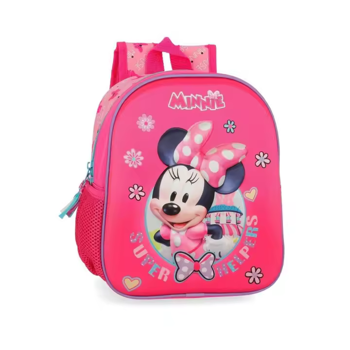 MOCHILA 3D INFANTIL MINNIE SUPER HELPERS - 1