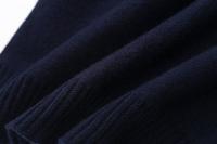 Suéter De Lana Mezclada Con Estola Estilo Perezoso Versátil Para Mujer Moda Otoño E Invierno Suéter De Punto Suelto Cuello Redondo Sin Cierre - details 7