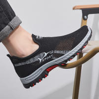 Zapatos De Verano Para Hombre Suela De Goma Transpirables Zapatillas Casuales Ligeros Malla Moda Caminar Senderismo 2024 - details 3