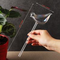 Dispositivo De Rociado Automático Para Plantas 1 Pieza Artificio Creativo Para Riego De Vidrio De Pájaros Dispositivo De Drip De Agua - details 6