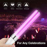 Bastón De Luz Cambio De Color Automático 15 Colores Batería Poderada Para Conciertos Cumpleaños Y Celebraciones - details 4