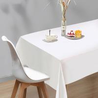 Mantel Plástico Blanco 220x130cm Para BBQ Fiesta Bodas Y Comidas Elegantes Mantel Desechable De Calidad Alta Sin Químicos Peligrosos - details 1