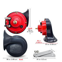 Bocina De Tren Super Fuerte 12V 300DB Impermeable Para Coche Motocicleta Camión Barco Sonido Sirena Altavoz Universal - details 19