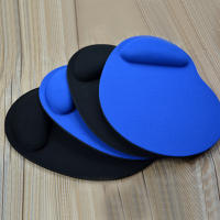 Alfombrilla De Ratón De Color Sólido EVA Con Soporte Para Muñeca Alfombrilla De Escritorio Para Juego Y Oficina Accesorios De Mesa Para Ratón Y Teclado - details 1