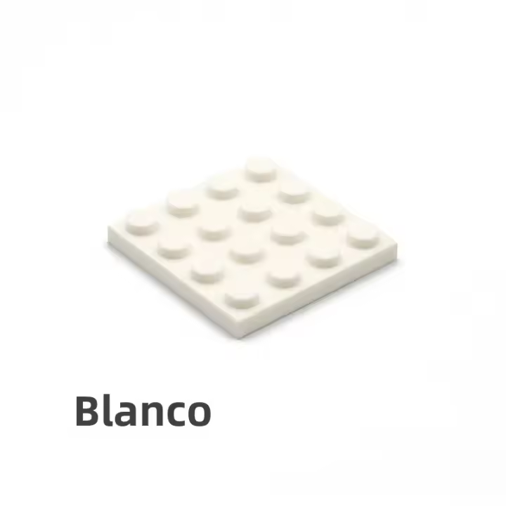 150pcs Bloques De Construcción DIY Figuras Delgadas 4x4 Puntos 12Colores Educativos Creativos Tamaño Compatible Con 3031 Juguetes Para Niños - 1