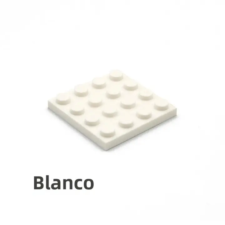 150pcs Bloques De Construcción DIY Figuras Delgadas 4x4 Puntos 12Colores Educativos Creativos Tamaño Compatible Con 3031 Juguetes Para Niños - 1