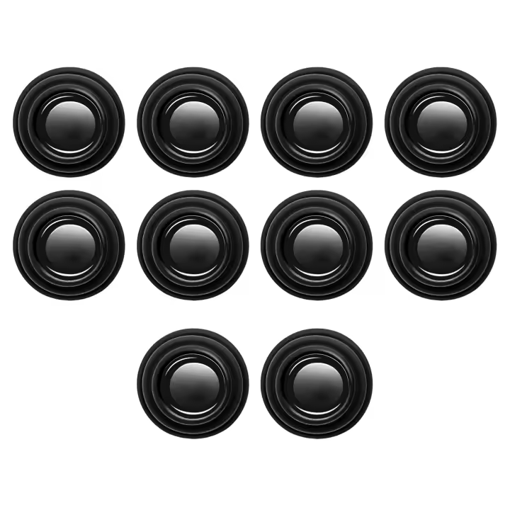 10 Piezas De Goma Para Absorbedor De Choque De Puerta Y Maletero Del Coche Compatible Con Peugeot 206 207 307 308 407 508 Y Mitsubishi ASX Lancer Outlander - 1