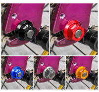 MUQZI 2pcs Juego De Tornillos Para Eje De Radio Y Delantera De Bicicleta De Aluminio Aleación Para MTB Carretera Bicicleta Plegable - details 7