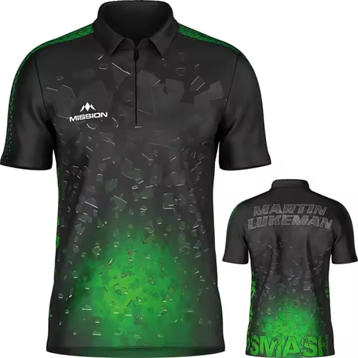 Polo Jugador Mission Martin Lukeman Smash 2XL DS2075-2XLDardos,Ropa Dardera - 1