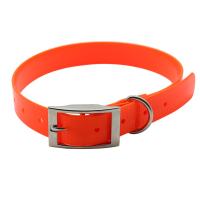 Collar Grande Para Perros De Alta Calidad Ajustable TPU Duradero Impermeable Para Puppies Correa De Color Sólido Accesorios Para Perros - details 10