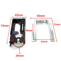 Kit De Ruedas Para Puerta Deslizante De Armario Top/Bottom Side-mounted Hanging Sliding Pulley Open Wheel Para Armario - details 4