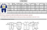 Body para Bebé Recién Nacido - Algodón 100% - Regalo Perfecto - details 4