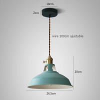 Lámpara Colgante Retro Industrial LED Para Restaurante Cocina Hogar Decorativa De Metal En Colores Variados Para Iluminación De Sala De Estar Estudio Dormitorio Hotel - details 19