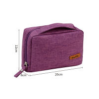 Bolsa De Maquillaje Para Viaje Impermeable Organizador De Belleza Para Hombres Y Mujeres Estuche Neceser De Cosméticos Casual Tamaño Compacto - details 11
