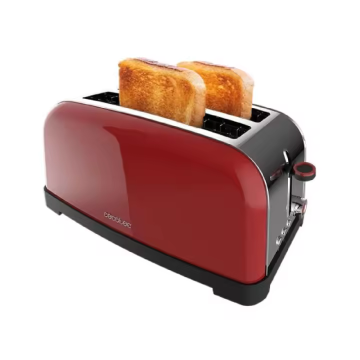 CECOTEC 04842 - Tostador vertical Toastin' time 1500 Red Lite - 1