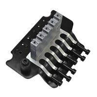 Sistema De Puente Tremolo Para Guitarra Eléctrica Con Sillín Y Doble Rollo De Cola 6 Cuerdas Pieza De Repuesto - details 5
