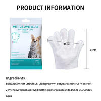 6pcs/bag Almohadillas De Limpieza Para Mascotas Para Gatos Y Perros Toallitas Desodorantes Para Limpieza Y Baño De Animales - details 1