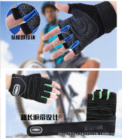 Guantes De Gimnasio Para Hombres Y Mujeres Guantes De Levantamiento De Pesas Con Correa Deporte Y Ejercicio Ciclismo Antigolpes - details 6