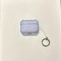 Funda Transparente De Color Sencillo Para AirPods 1 O 2 3 4 pro 2 Cubierta Protectora Para Auriculares Material De Plástico - details 10