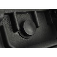 vidaXL Maletín rígido de transporte negro con espuma 35 litros - details 3