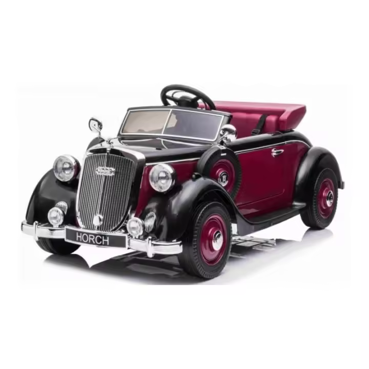 Ataa Cars Audi Horch 930V Coche Eléctrico para Niños con Licencia Oficial de Audi y Asiento para Adulto - 1