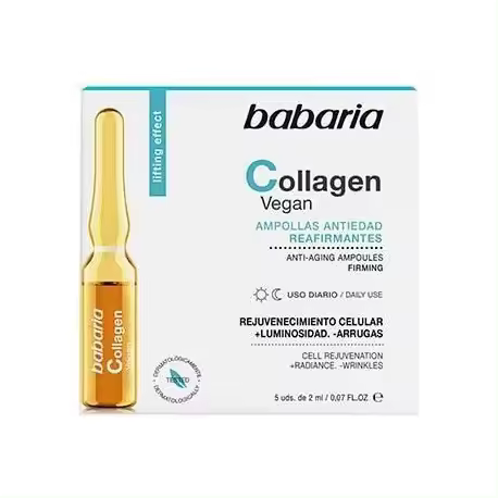 BABARIA AMPOLLAS COLLAGEN VEGAN 5 X 2 ML - 1
