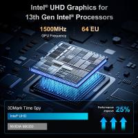 Portátil Ninkear N16 Pro, Pantalla IPS de 16' 2.5K 120Hz, Intel Core i7-13620H 4.9GHz, 16GB DDR4, 512GB de SSD PCIe, Cuerpo de Metal, WiFi 6, Bluetooth 5.0, Doble Type-C, Portátil con Windows 11 Pro - details 2