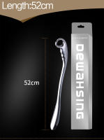 Cuchara De Pies Profesional De Metal 52Cm Con Mango Largo Para Calcetines Y Zapatos Alto De Acero Inoxidable Herramienta De Moda Para Mujeres - details 6