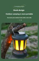 Lámpara De Camping Portátil LED Con Modos De Iluminación Frío Y Caliente 3 Modos De Iluminación Luz De Campamento Para Excursionismo Escalada Y Acampar En Tienda - details 7
