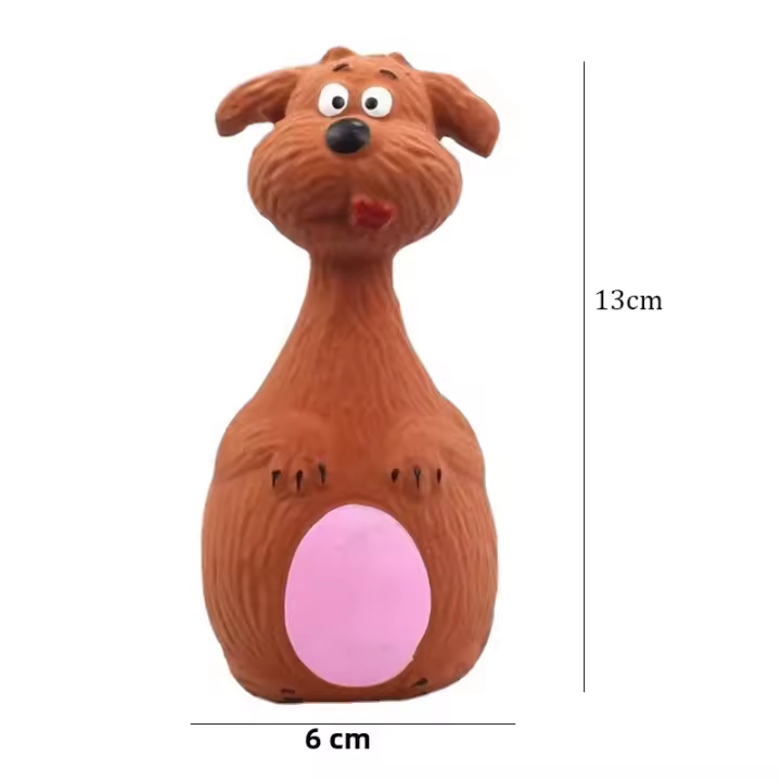Juguetes Para Perros De Látex Sonidos Squeaky Elefante/Cerdos Juguete Vocal De Goma Resistente Al Masticar Para Pequeños Y Grandes Perros Juguete Interactivo - 1