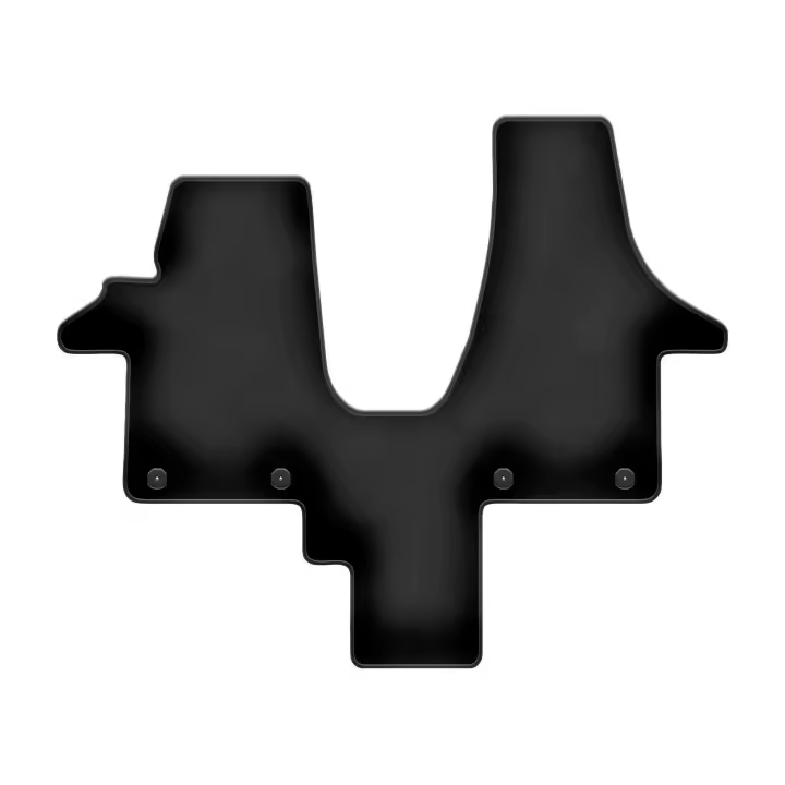 Alfombrillas premium para VW Transporter T5 Caravelle 2 plazas (2003-2015) - 1