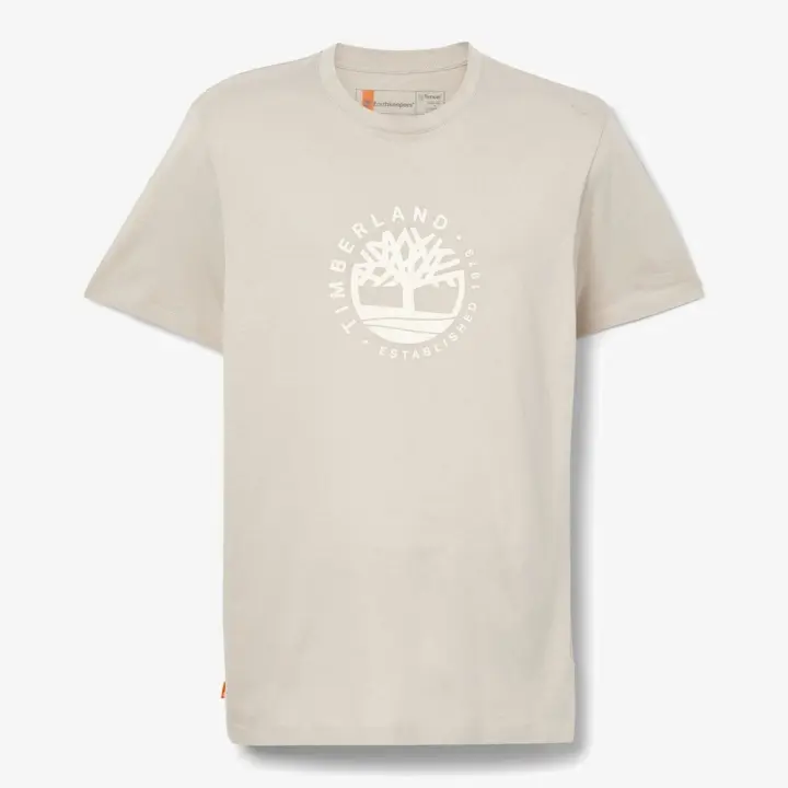 Camiseta de Manga Corta Refibra con logo gráfico Regular, Marca Timberland, Variedad de Color y Talla, Para Hombre - 1