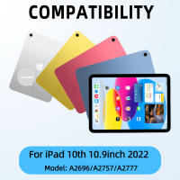 Teclado Mágico Para iPad 10ta Generación 10.9 2022 A2696 A2757 A2777 Con Lenguajes Coreano Español Portugués Hebreo Arabe AZERT Folio - details 1