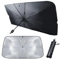 Parasol De Sol Para Coche Pantalla De Ventilación Frontal Reclinable a Prueba De Calor Protección Solar Para Parabrisas - details 3