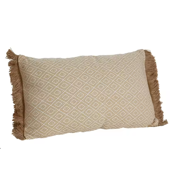 COJIN BEIGE C/FLECOS POLYESTER HM843259 FIJALO - 1